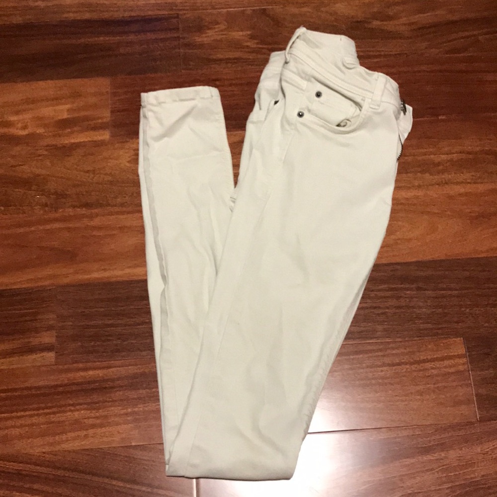 Ivory Zara denim pants